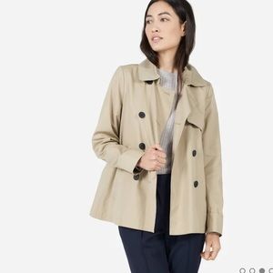 Everlane swing trench in tan